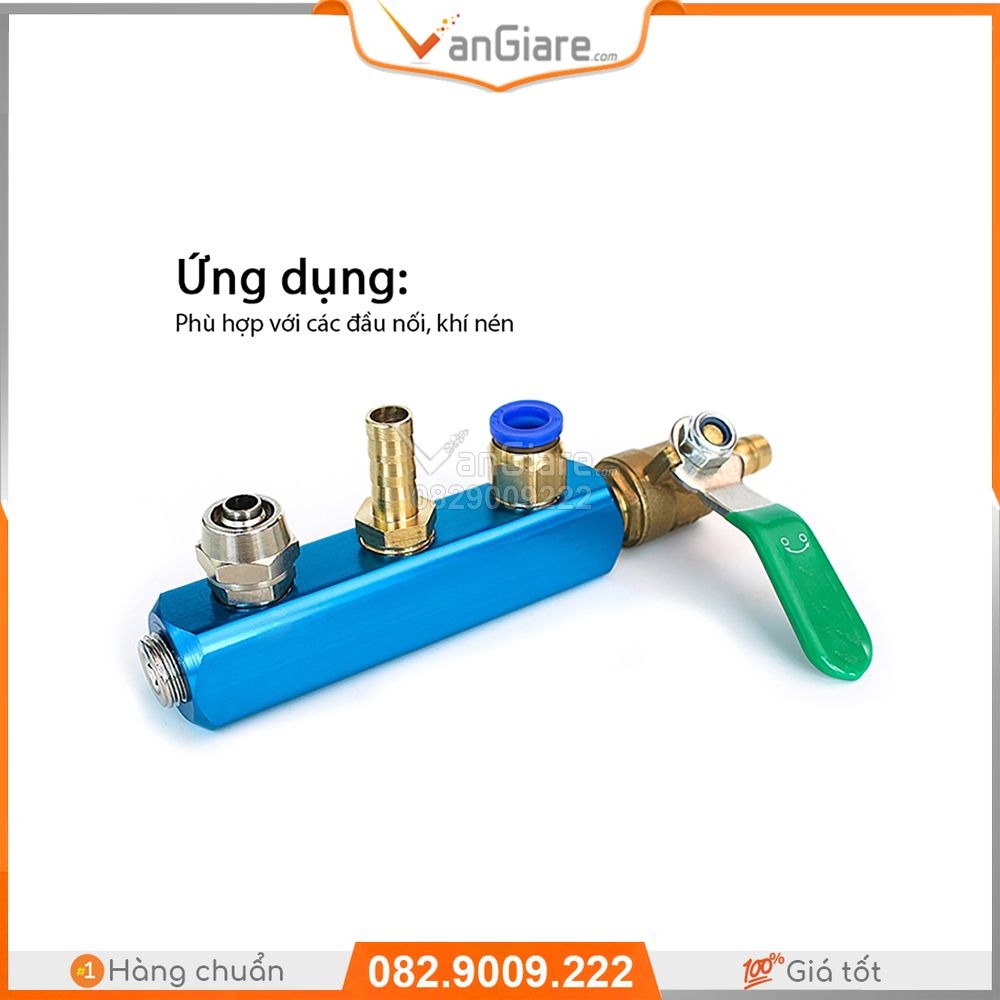 Thanh chia khí nén ngang bằng nhôm Đài Loan 5 cay-chia-hoi-khi-nen-ngang