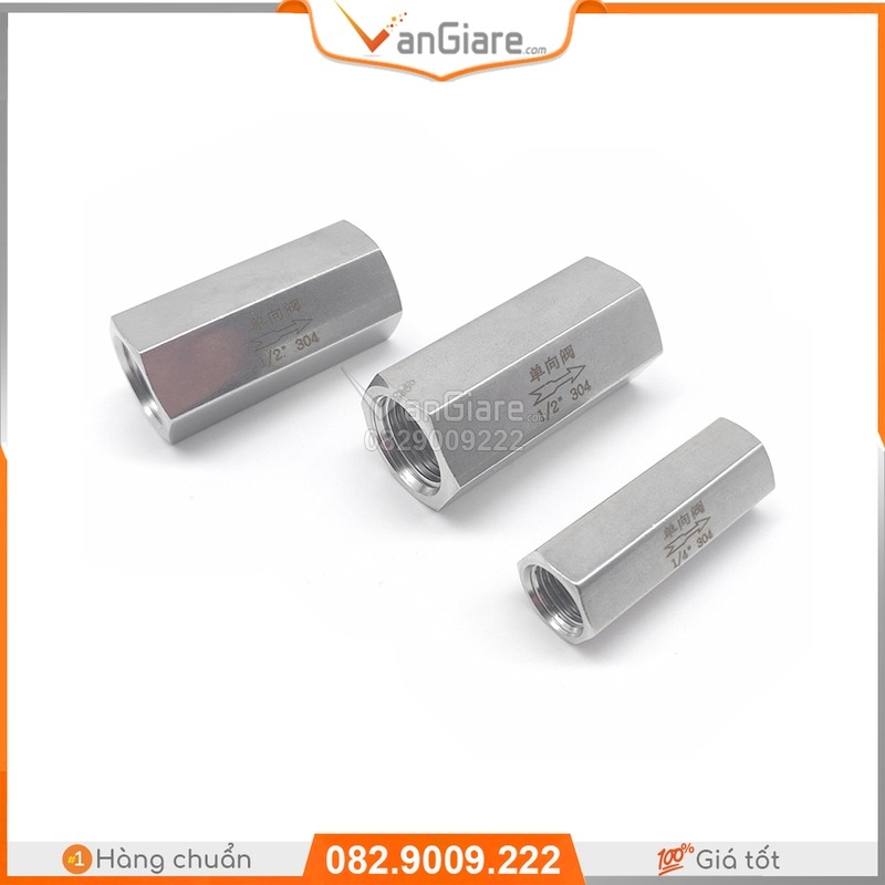 Van 1 chiều CV inox 304 6 check-valve-pnuematic-cv-stainless-steel