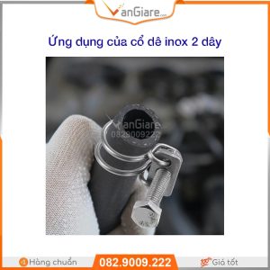 Cổ dê 2 dây inox 11 co-de-siet-ong-inox
