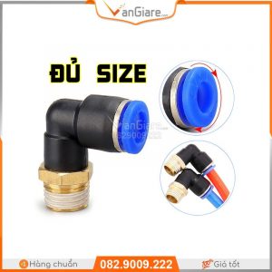 Co nối ống khí nén ren ngoài PL 14 co-noi-ong-khi-nen-PL-xanh