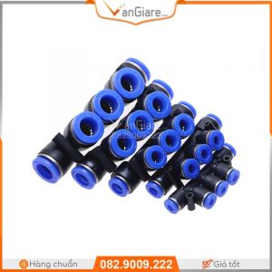 Nối khí nén 5 ngã PK 11 cut-chia-5-khi-nen-PK-xanh