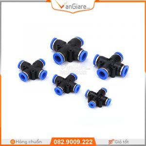 Nối chữ thập 4 ngã PZA 12 dau chia 4 nga chu thap PZA xanh