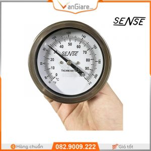 Đồng hồ nhiệt độ SENSE ngang 11 dong ho do nhiet do lo hoi sense chan ngang