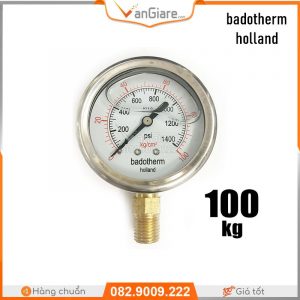 Đồng hồ đo áp suất Badotherm (Chân đứng) 40 dong_ho_do_ap_suat_100kg_badotherm