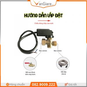 huong dan lap dat ro le tu ngat may rua xe ren 22mm