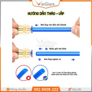 huong dan thao lap noi khi nen PM xanh