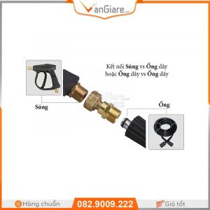 Khớp chống xoắn dây súng xịt rửa xe, ống nước 7 khop-noi-chong-xoan-day-sung