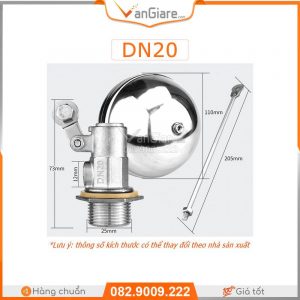 Van phao cơ Inox 304 Đài Loan 30 phao-co-inox-27
