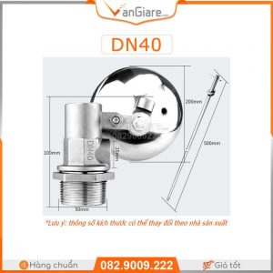 Van phao cơ Inox 304 Đài Loan 28 phao-co-inox-40