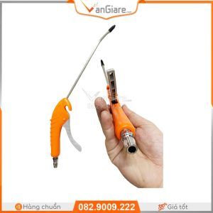 Súng xịt hơi nhựa mỏ cong màu cam 7 sung xit hoi mo cong