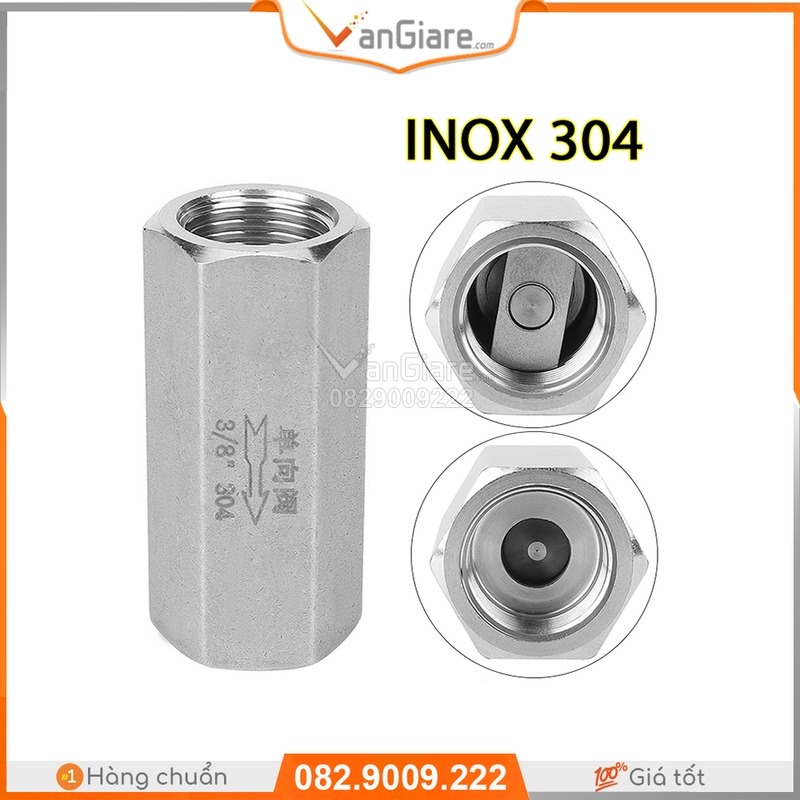 Van 1 chiều CV inox 304 1 van-1-chieu-cv-inox