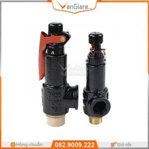 Van an toàn lò hơi, có tay gạt gang ren A27W-16T 12 van-an-toan-gia-re-A27W-16T